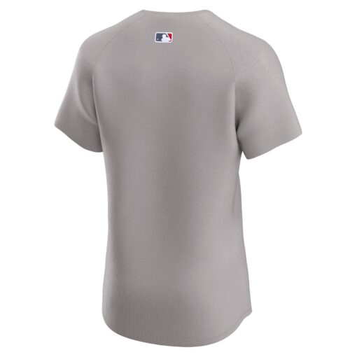 Men's Boston Red Sox Gray Road Elite Jersey - Image 3