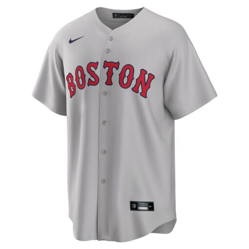 Men's Boston Red Sox Gray Road Team Jersey - Image 2