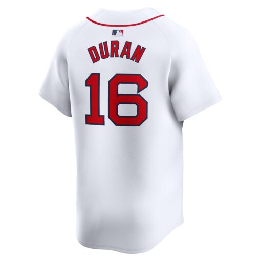 Men's Boston Red Sox Jarren Duran White Home Limited Player Jersey - Image 3