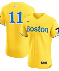 Men's Boston Red Sox Rafael Devers Gold City Connect Elite Jersey