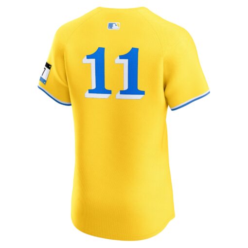 Men's Boston Red Sox Rafael Devers Gold City Connect Elite Jersey - Image 3
