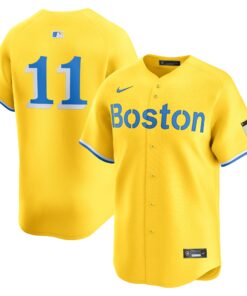 Men's Boston Red Sox Rafael Devers Gold City Connect Limited Player Jersey