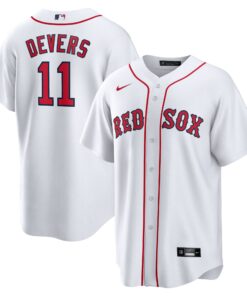 Men's Boston Red Sox Rafael Devers White Home Jersey