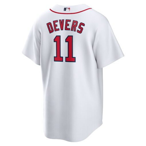 Men's Boston Red Sox Rafael Devers White Home Jersey - Image 3
