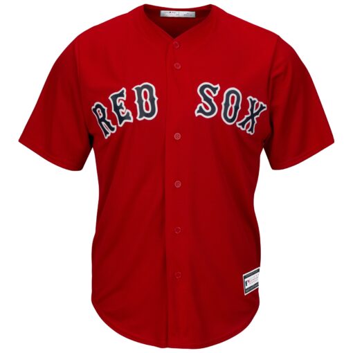 Men's Boston Red Sox Red Big & Tall Team Jersey - Image 2