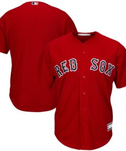 Men's Boston Red Sox Red Big & Tall Team Jersey