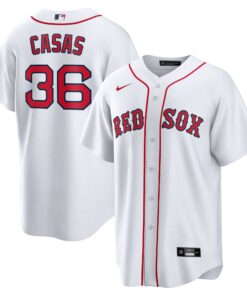 Men's Boston Red Sox Triston Casas White Home Jersey
