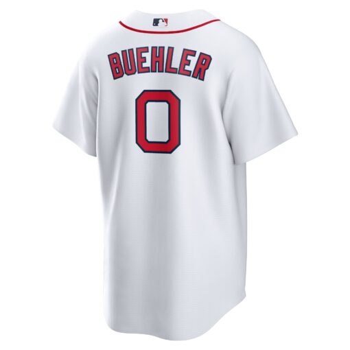 Men's Boston Red Sox Walker Buehler White Home Jersey - Image 3