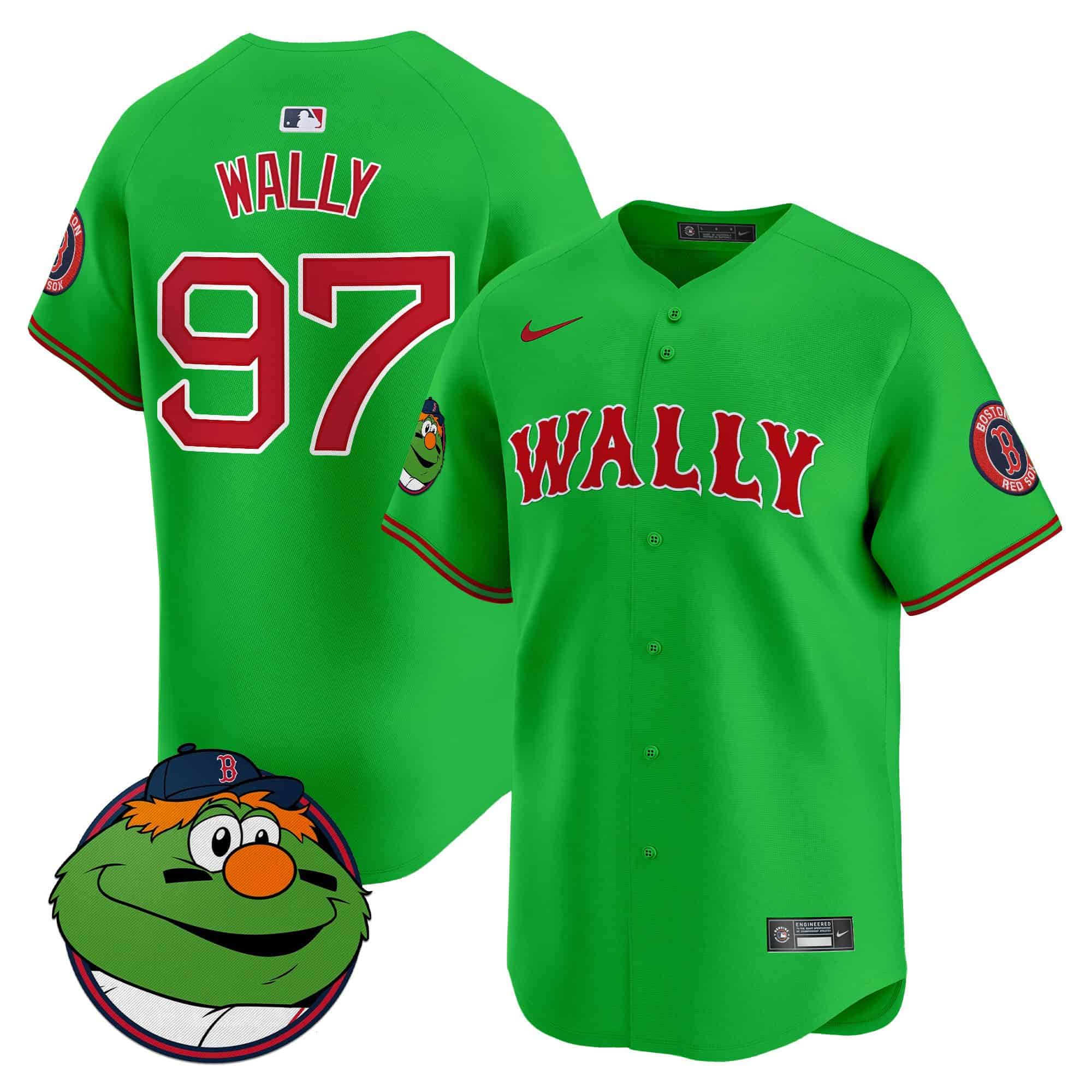 Men's Boston Red Sox Wally Vapor Premier Limited Jersey