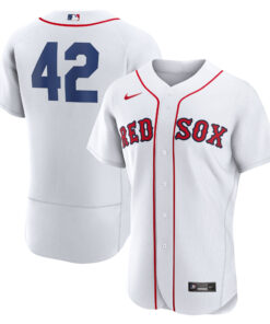 Men's Boston Red Sox White 2023 Jackie Robinson Day Jersey