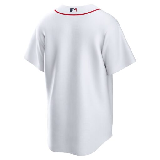 Men's Boston Red Sox White Home Blank Jersey - Image 3