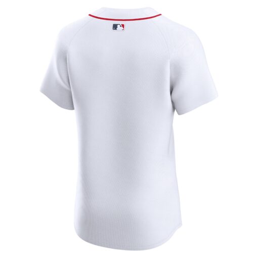 Men's Boston Red Sox White Home Elite Jersey - Image 3