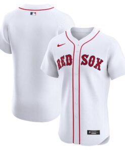 Men's Boston Red Sox White Home Elite Jersey