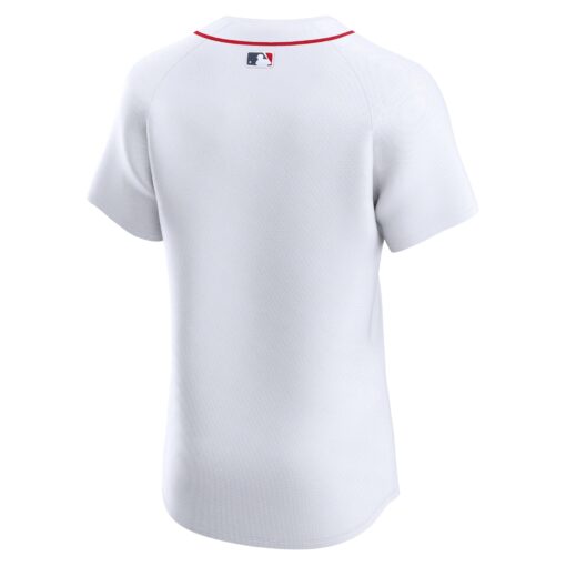 Men's Boston Red Sox White Home Elite Jersey - Image 3
