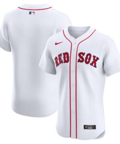 Men's Boston Red Sox White Home Elite Jersey