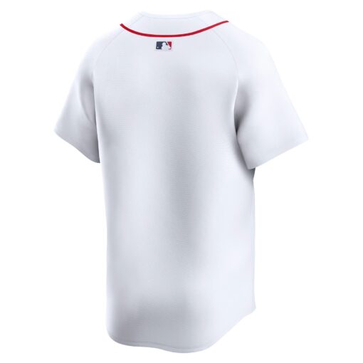 Men's Boston Red Sox White Home Limited Jersey - Image 3