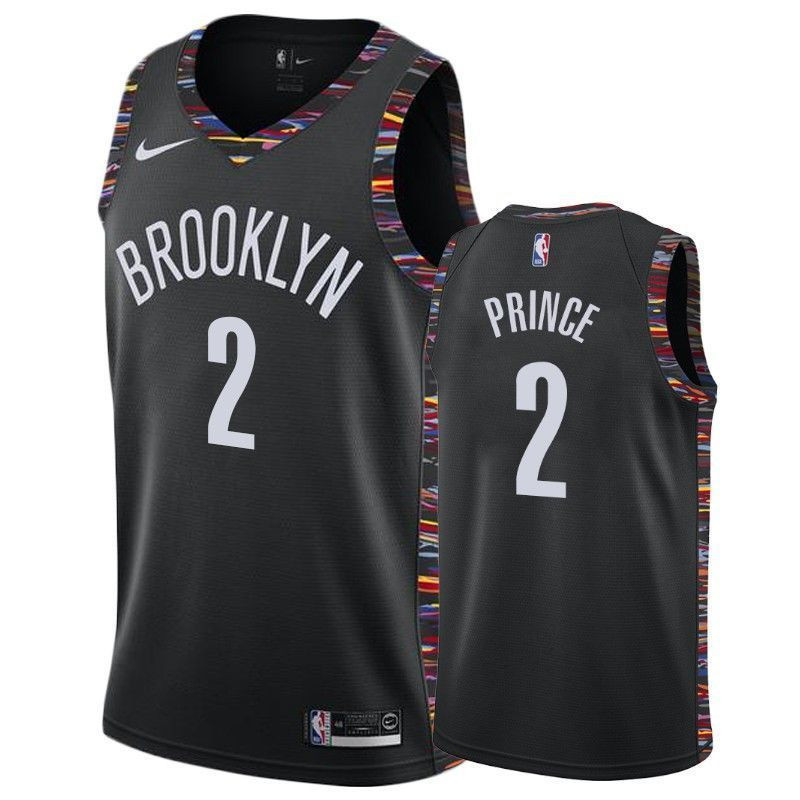 Men's Brooklyn Nets Taurean Prince 2 City Men's Jersey - JS529