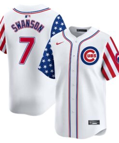 Men's Chicago Cubs 2024 Independence Day Vapor Premier Limited Jersey