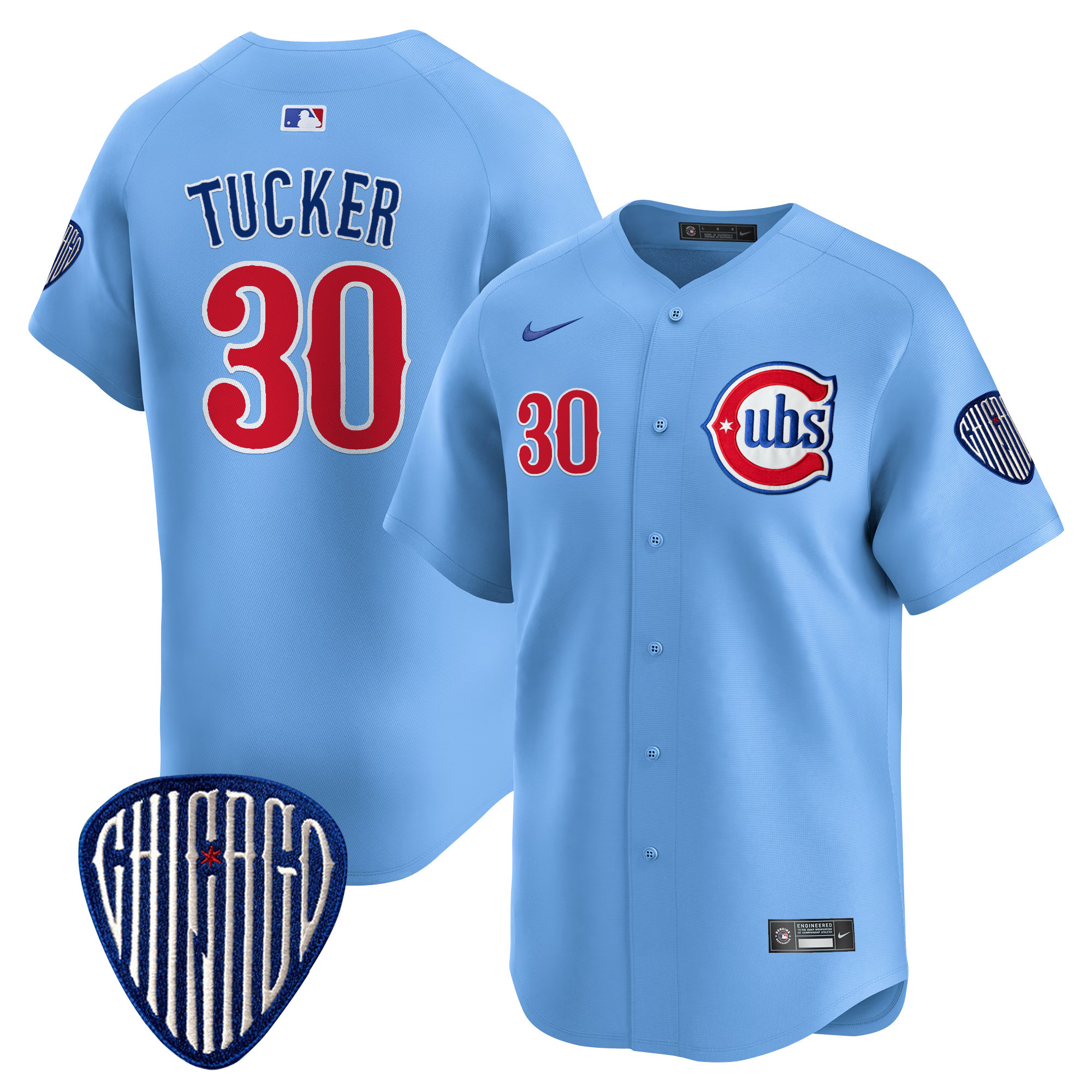 Men's Chicago Cubs Blue Alternate Vapor Premier Limited Jersey