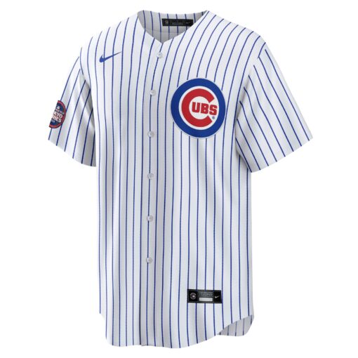 Men's Chicago Cubs Dansby Swanson White 2025 MLB World Tour: Tokyo Series Home Player Jersey - Image 2