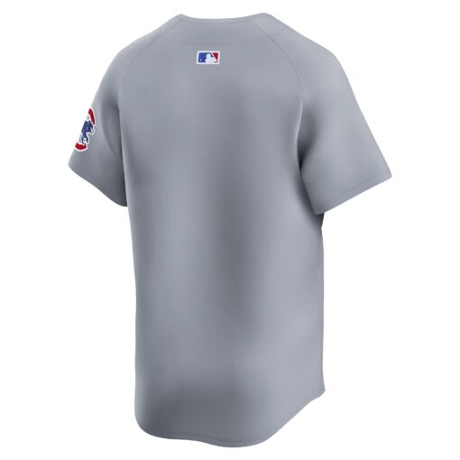 Men's Chicago Cubs Gray Road Limited Jersey - Image 3