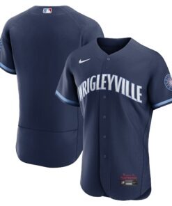 Men's Chicago Cubs Navy City Connect Jersey