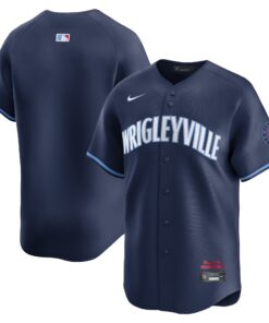 Men's Chicago Cubs Navy City Connect Limited Jersey