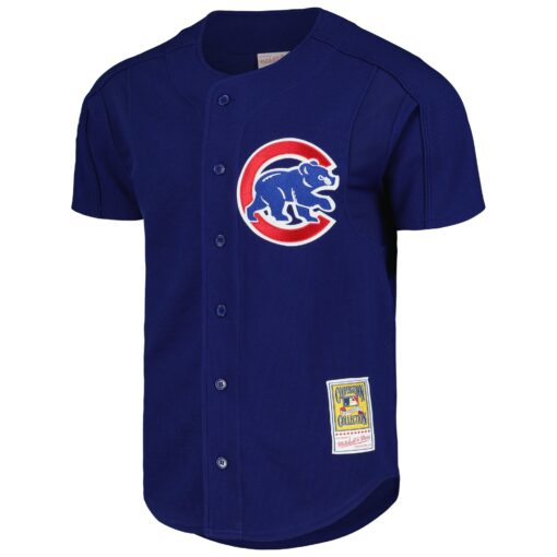 Men's Chicago Cubs Nomar Garciaparra Mitchell & Ness Royal Cooperstown Collection 2005 Batting Practice Jersey - Image 2