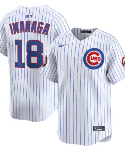 Men's Chicago Cubs Shota Imanaga White 2025 MLB World Tour: Tokyo Series Home Limited Player Jersey