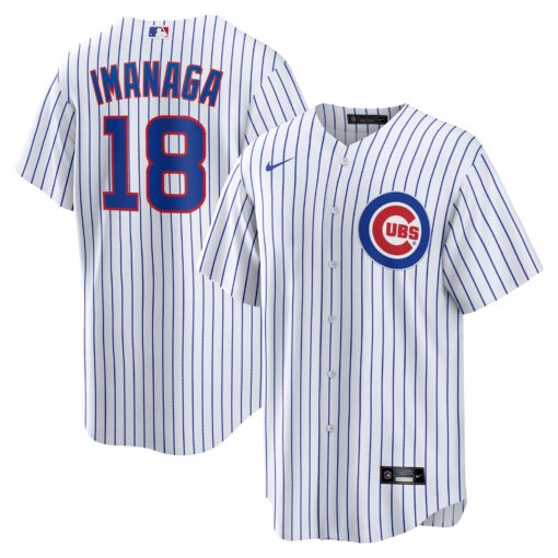Men's Chicago Cubs Shota Imanaga White Home Jersey