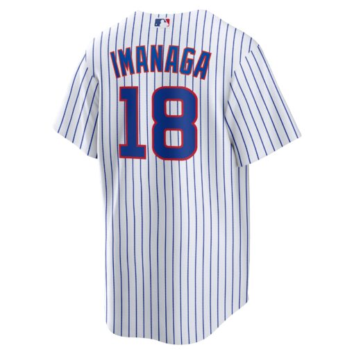 Men's Chicago Cubs Shota Imanaga White Home Jersey - Image 3