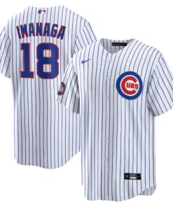 Men's Chicago Cubs ShÅta Imanaga White 2025 MLB World Tour: Tokyo Series Home Player Jersey