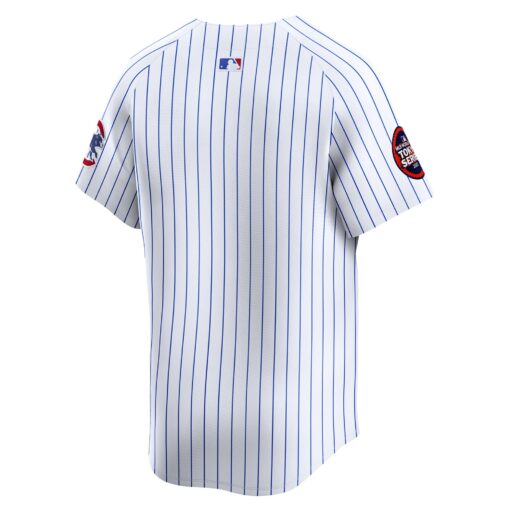 Men's Chicago Cubs White 2025 MLB World Tour: Tokyo Series Home Limited Jersey - Image 3