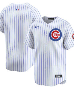 Men's Chicago Cubs White Home Limited Jersey