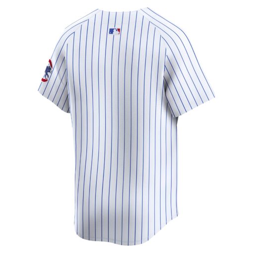 Men's Chicago Cubs White Home Limited Jersey - Image 3