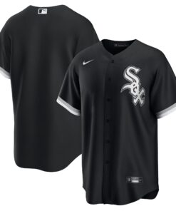 Men's Chicago White Sox Black Alternate Team Jersey