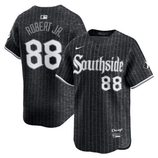 Men's Chicago White Sox Luis Robert Jr. Black City Connect Limited Player Jersey