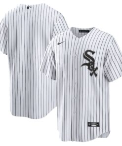 Men's Chicago White Sox White Home Blank Jersey