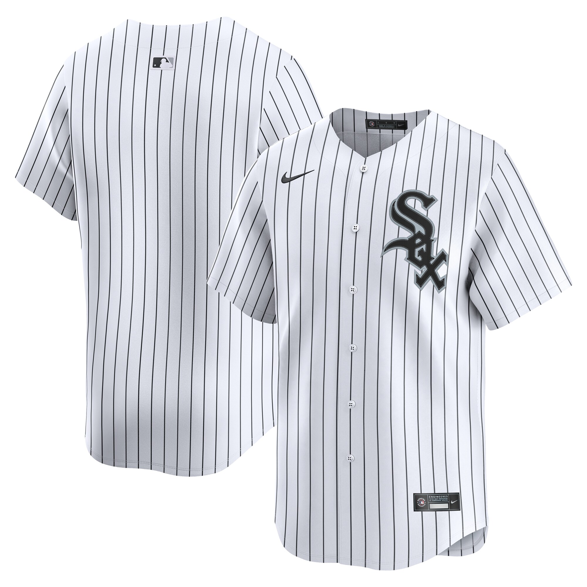 Men's Chicago White Sox White Home Limited Jersey