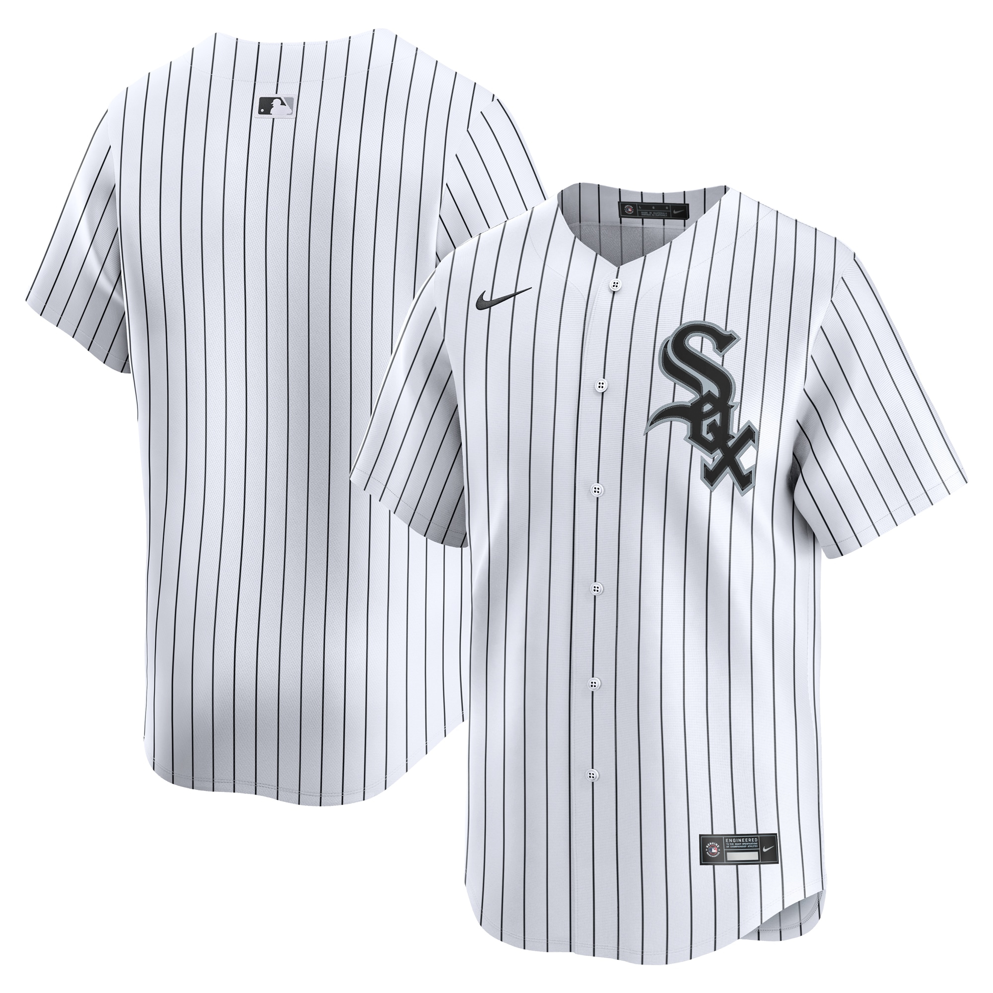 Men's Chicago White Sox White Home Limited Jersey