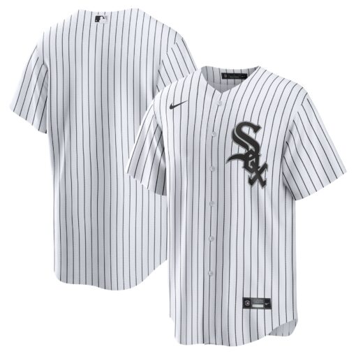 Men's Chicago White Sox White Home Team Jersey