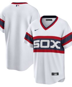 Men's Chicago White Sox White Home Team Jersey