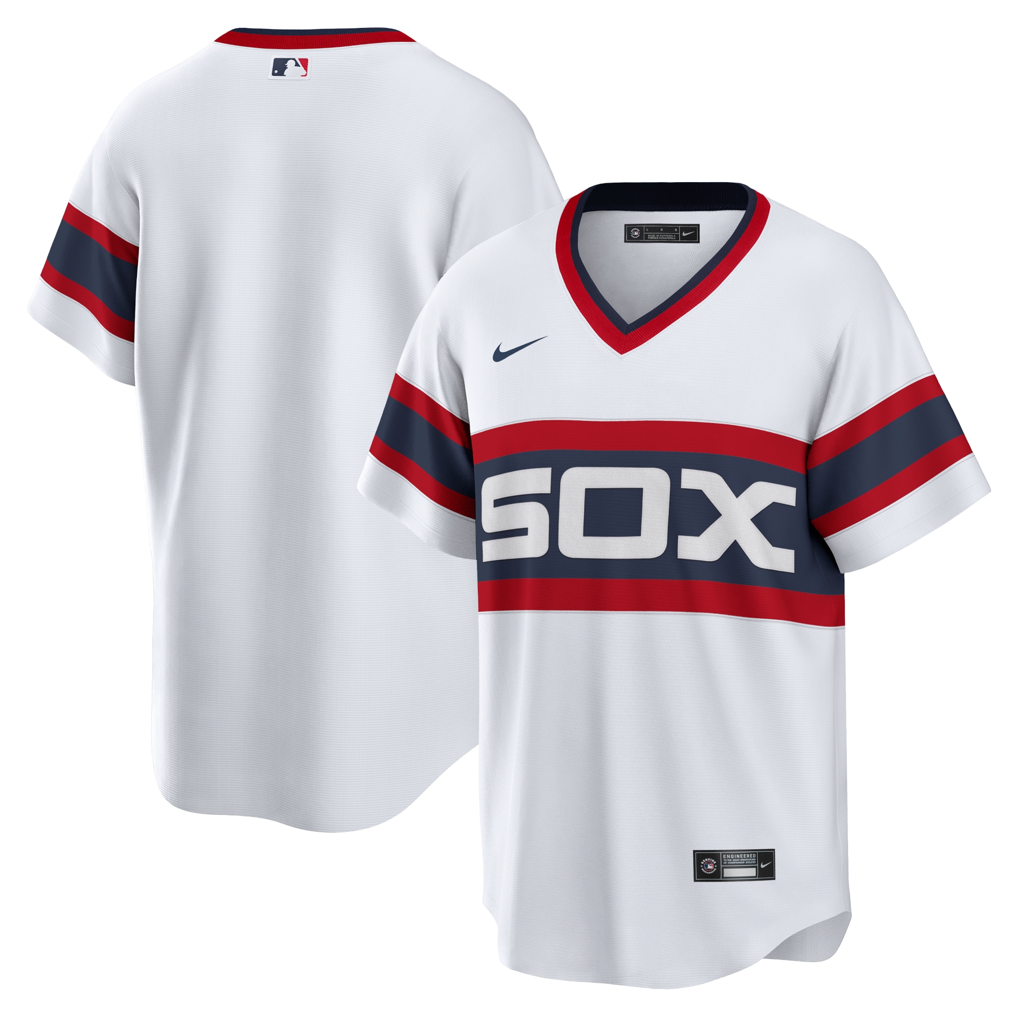 Men's Chicago White Sox White Home Team Jersey