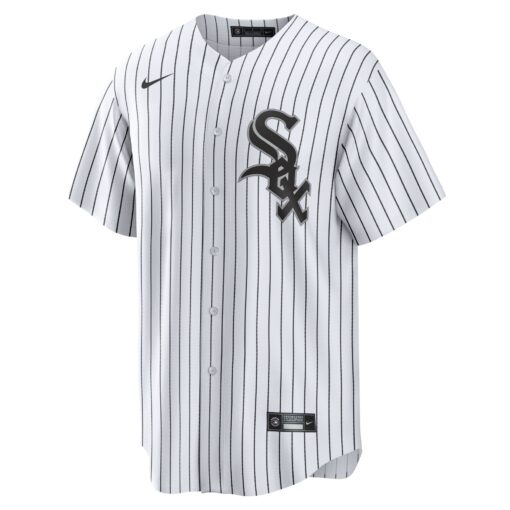 Men's Chicago White Sox White Home Team Jersey - Image 2