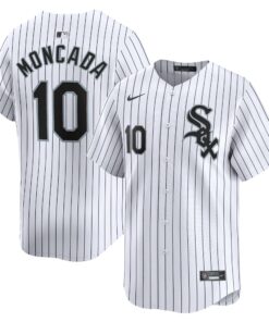 Men's Chicago White Sox Yoan Moncada White Home Limited Player Jersey