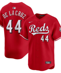 Men's Cincinnati Reds Elly De La Cruz Red Alternate Limited Player Jersey