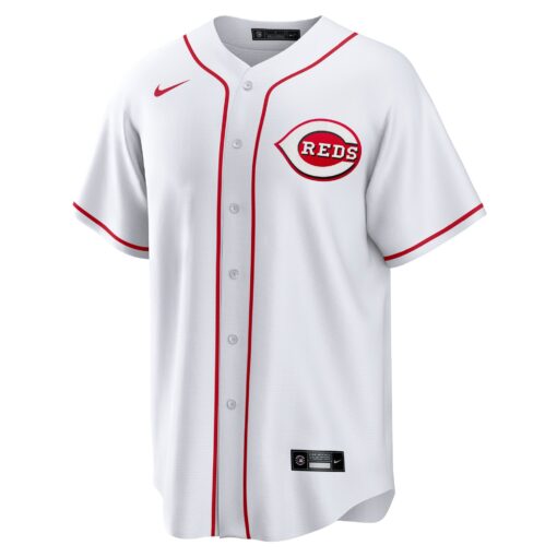 Men's Cincinnati Reds Elly De La Cruz White Home Jersey - Image 2