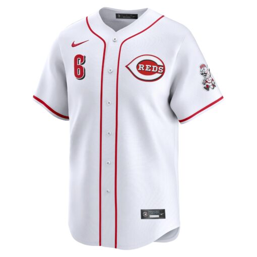 Men's Cincinnati Reds Jonathan India White Home Limited Player Jersey - Image 2