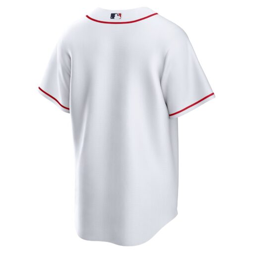 Men's Cincinnati Reds White Home Blank Jersey - Image 3