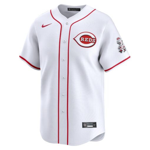 Men's Cincinnati Reds White Home Limited Jersey - Image 2